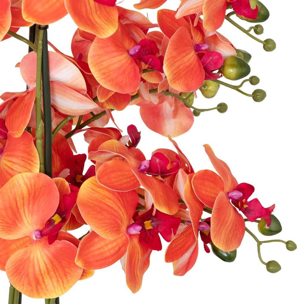 Sztuczny kwiat w doniczce, storczyk SANAE, 65 cm