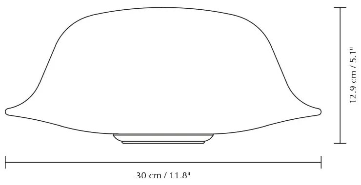 Biały abażur ø 30 cm Butler – UMAGE