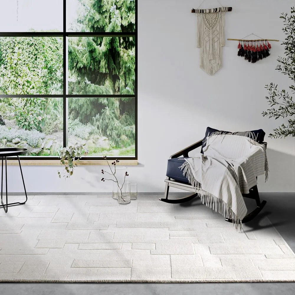 Kremowy wełniany dywan tkany ręcznie 80x150 cm Wilhelmine – Villeroy&amp;Boch
