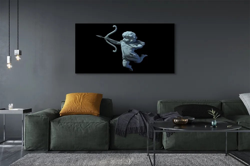 Obraz drukowany na płótnie Anioł Strzelający z Łuku