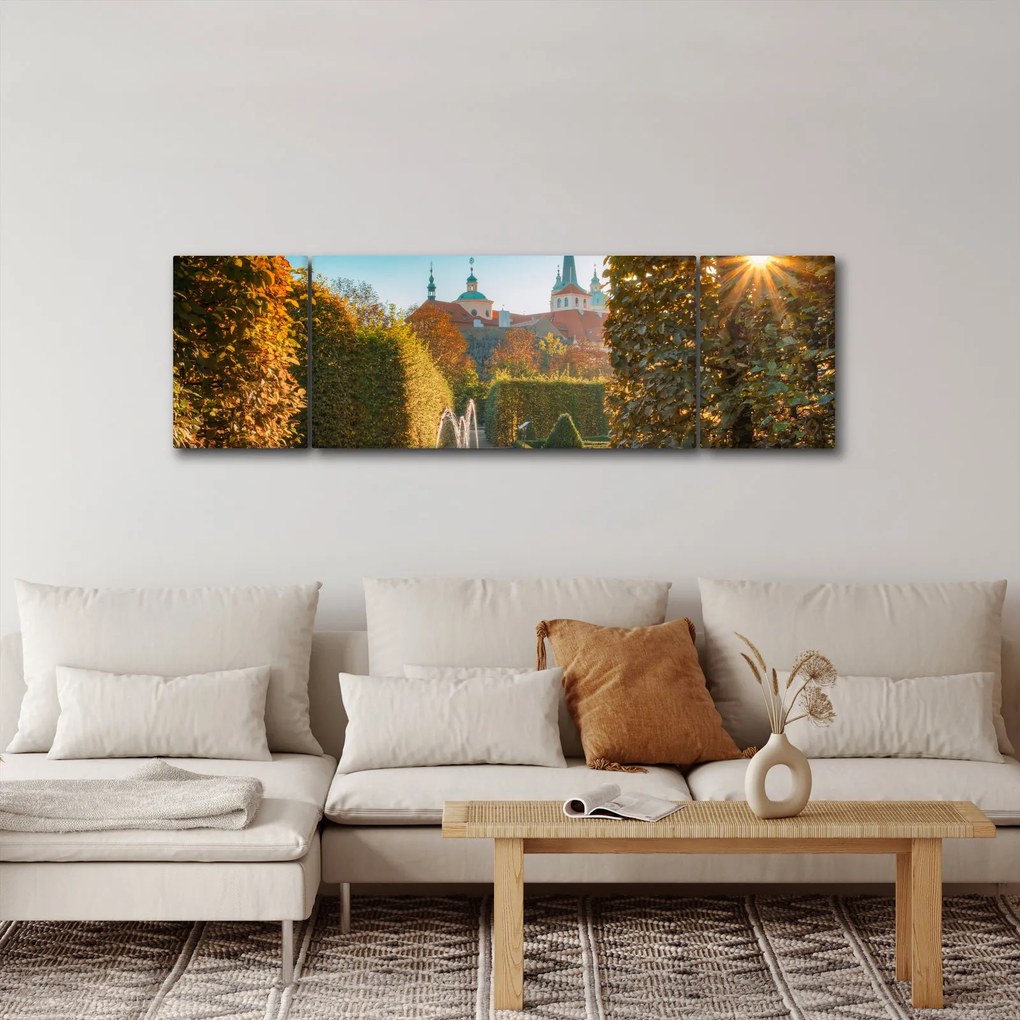 Obraz - Pałac Wallensteina (170x50 cm)