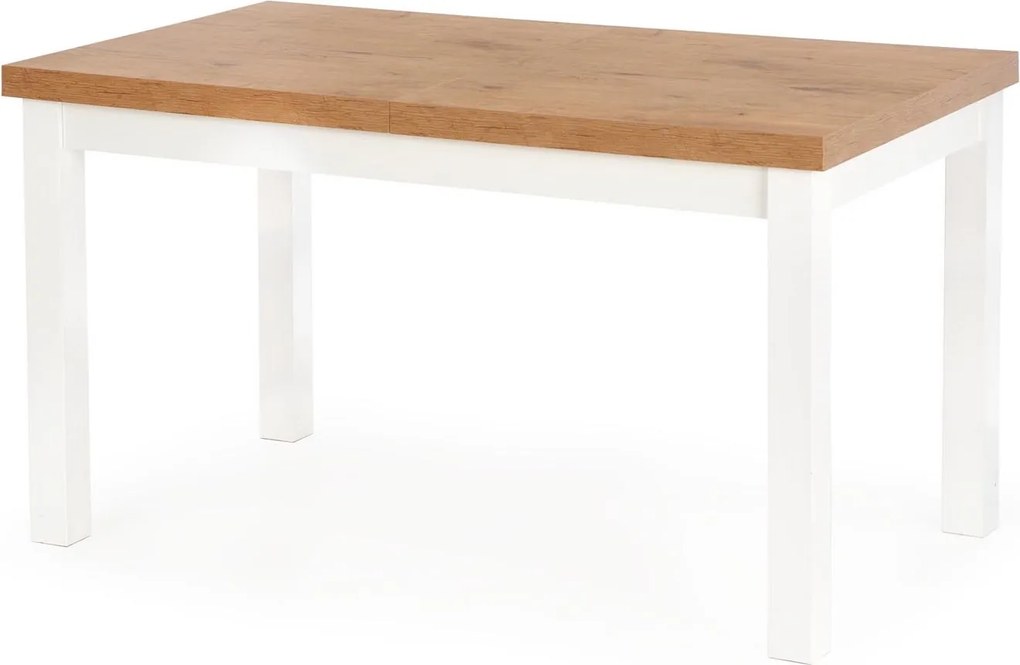 Rozkładany stół do jadalni z blatem w imitacji drewna Tiago