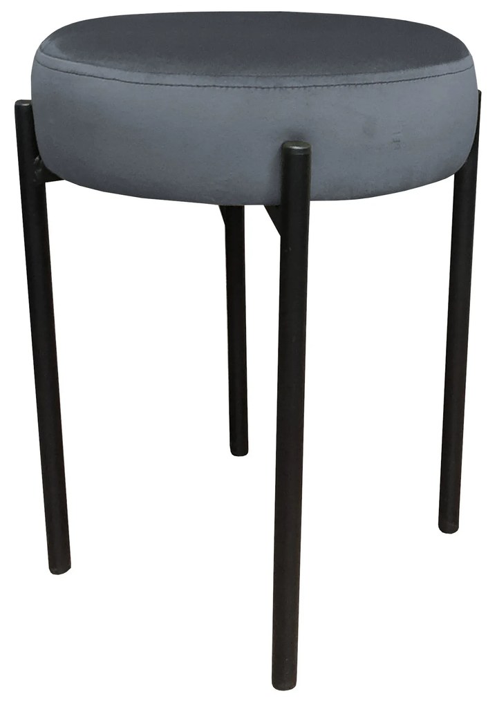 TABORET DIOR STOŁEK LOFT metal BL14