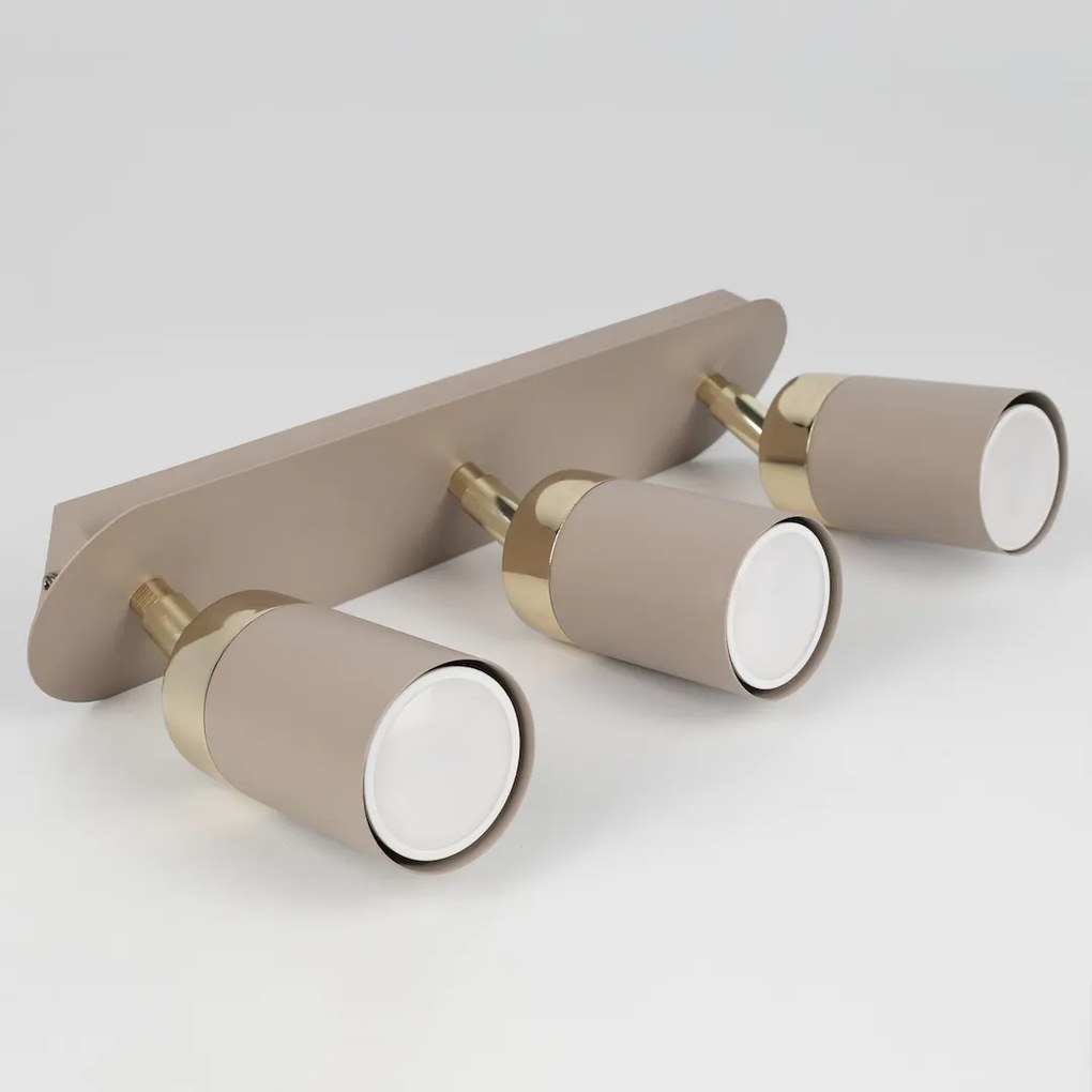 Lampa sufitowa kaszmir, złoty potrójna JOKER CASHMERE/GOLD 3xGU10