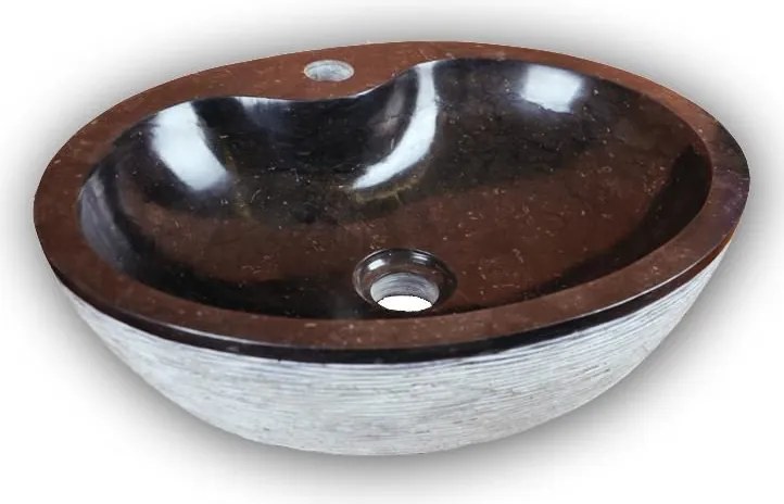 Umywalka z kamienia naturalnego DIVERO Venosa