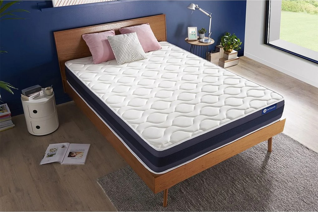 Materac Actiflex morpho 135x200cm, Grubosc : 24 cm, sprezyny kieszeniowe i pianka z pamiecia ksztaltu, Zrównowazony, 5 stref komfortu