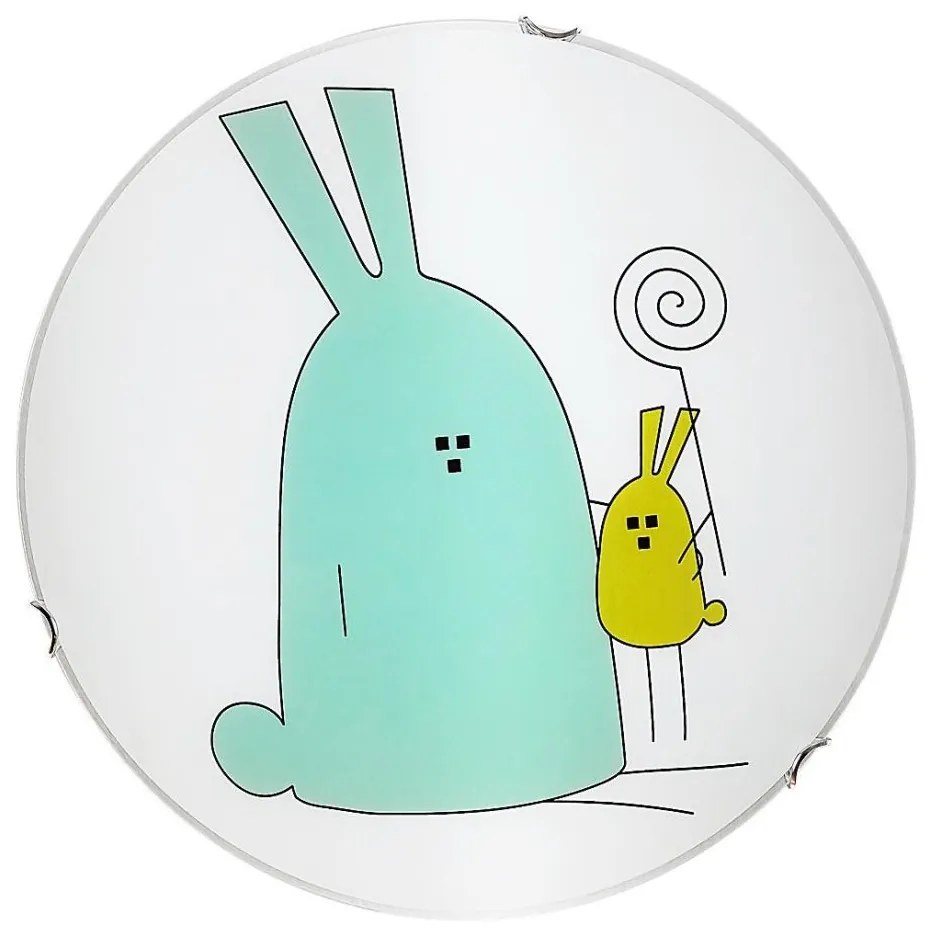 Rabalux 71279 - Lampa sufitowa dla dzieci FLAPPY 2xE27/60W/230V