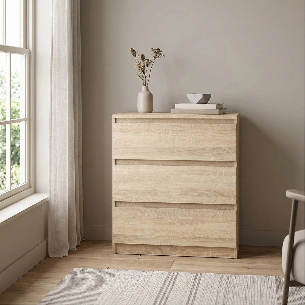Komoda NUDO 70 cm do Salonu Sypialni Dąb sonoma