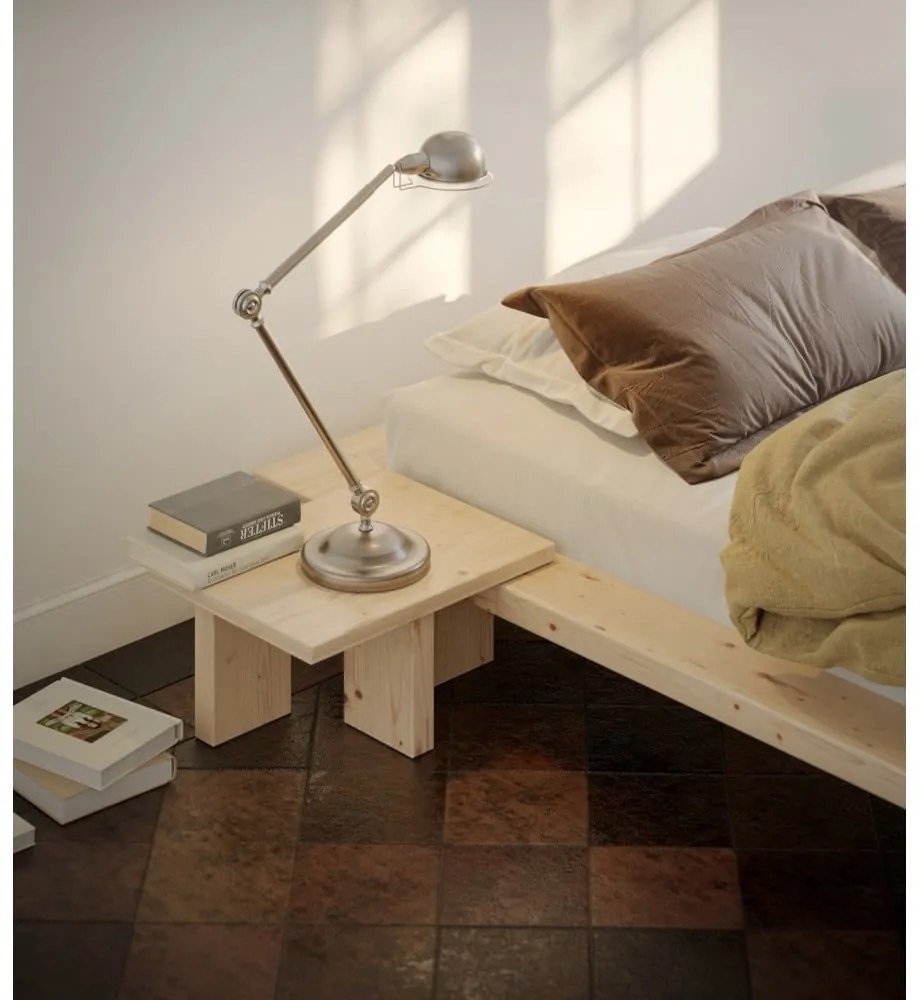 Szafka nocna z litego drewna sosnowego w naturalnym kolorze Japan – Karup Design