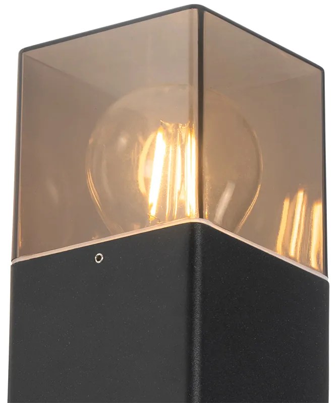 Zewnetrzna Lampa ścienna zewnętrzna czarna IP44 z czujnikiem ruchu - Denmark Nowoczesny Oswietlenie zewnetrzne