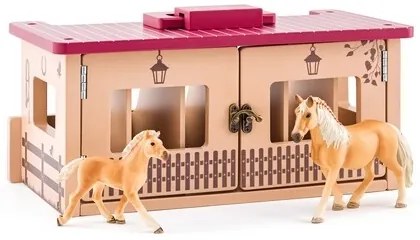 Faunica Stajnia z dwoma końmi