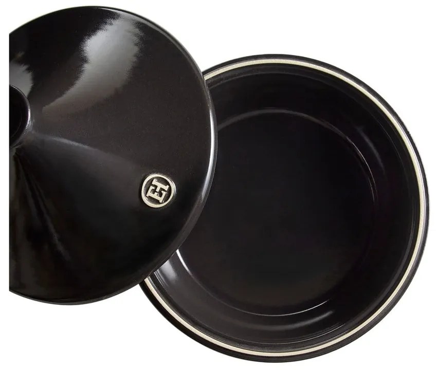Czarny tajine Emile Henry, ⌀ 32 cm