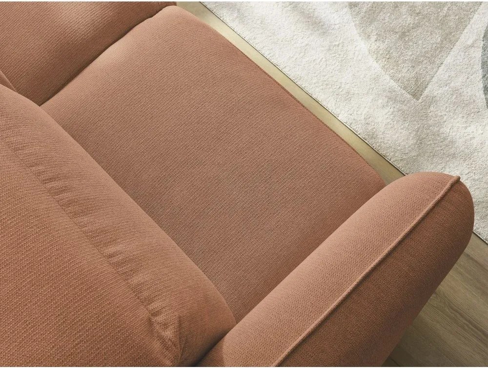 Pomarańczowa sofa 236 cm Achille – Bobochic Paris