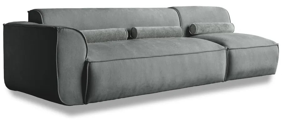 Zielony szezlong modułowy (lewostronny) Flex Felix – Miuform