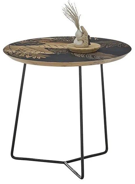 Stolik kawowy BRAVON z drewna mango