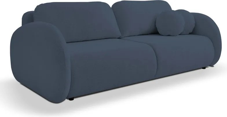 Sofa LOOP z funkcja spania i pojemnikiem NIEBIESKI RAVEN 86