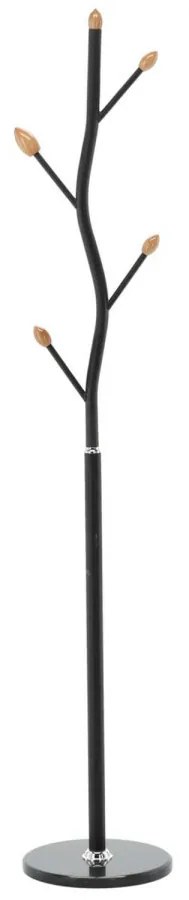Aldotrade Wieszak stojący BUNGUND 170 cm, czarny