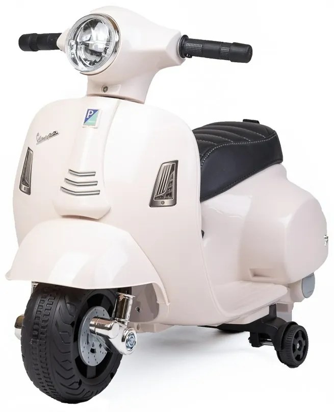 Baby Mix Elektryczny motocykl dla dzieci Vespa,biały