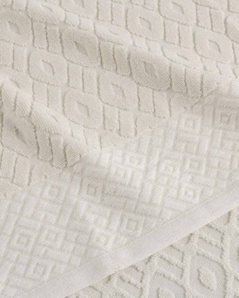 Ręcznik Lattice 70x140 cm cream pearl