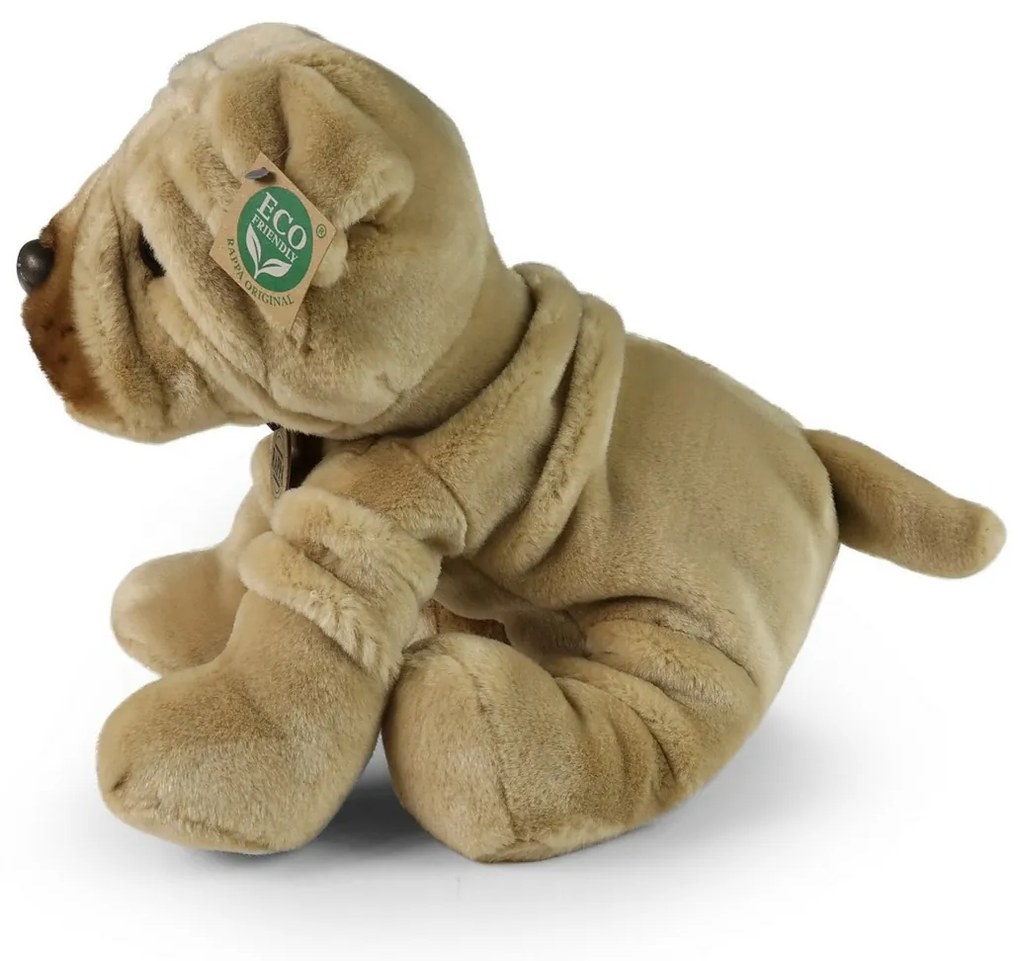 Rappa Pluszowy pies Shar pei 30 cm ECO - FRIENDLY