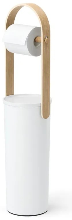 Biały plastikowy stojak na papier toaletowy Bellwood – Umbra
