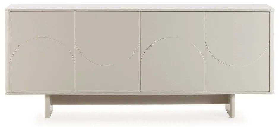 Kremowa komoda 180x75x40 cm Solei – MOME