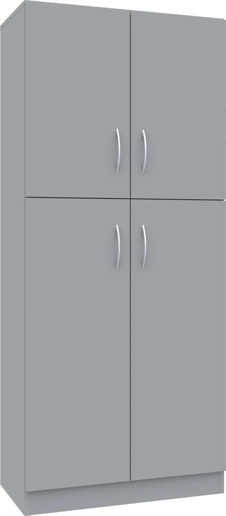 Szafa biurowa aktowa na klucz Simple, 80x40x185 cm, index 80-5P-2F3-2F2
