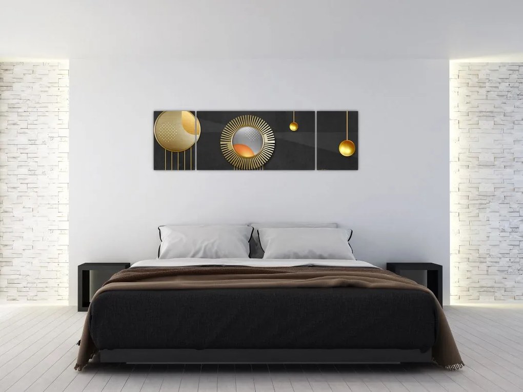 Obraz- Abstrakcja (170x50 cm)