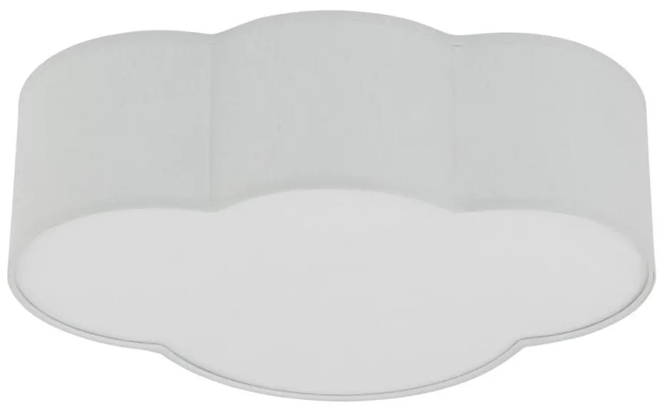 Brilagi - Dziecięca lampa sufitowa NIMBUS MINI 2xE27/15W/230V 31x43 cm szara