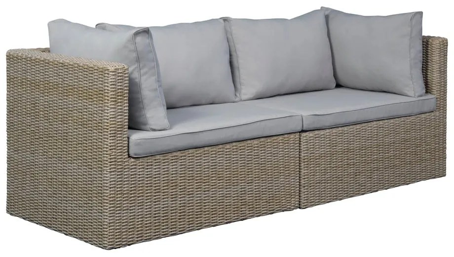 Beżowo-jasnobrązowy zestaw mebli ogrodowych Modular – Unique Furniture