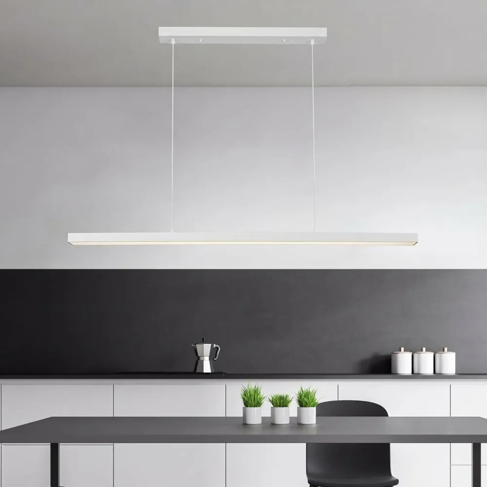 Brilagi - Lampa wisząca na lince PPAXIS LED/30W/230V 120 cm biała