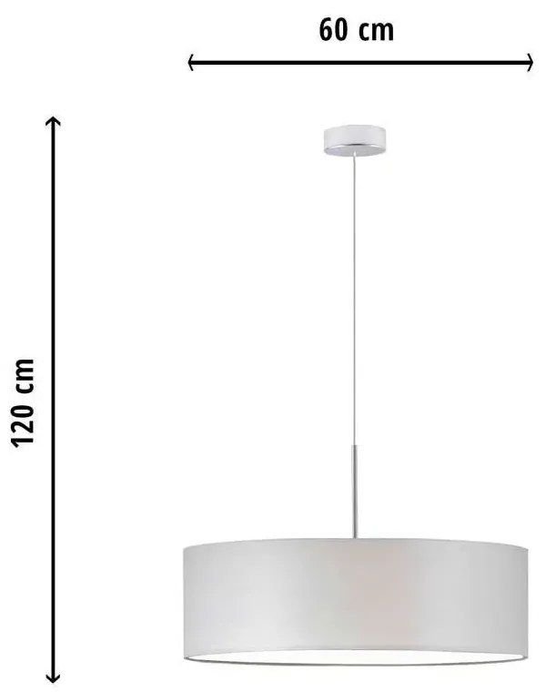 Regulowana lampa wisząca LED 60 cm - M6-N29