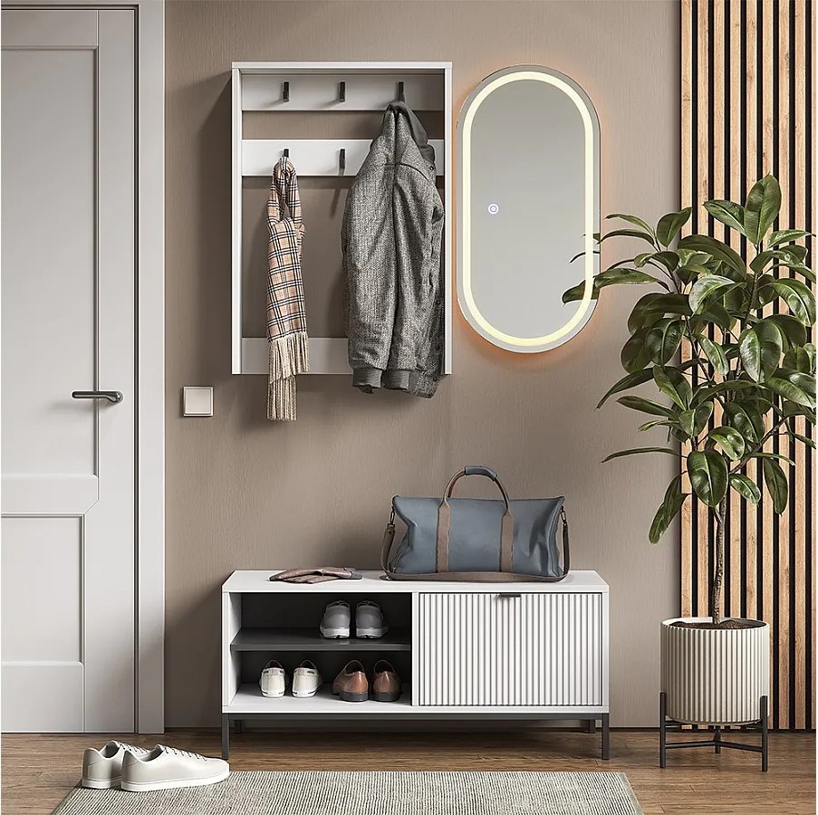 Szafa biały 100x40x45 eliza