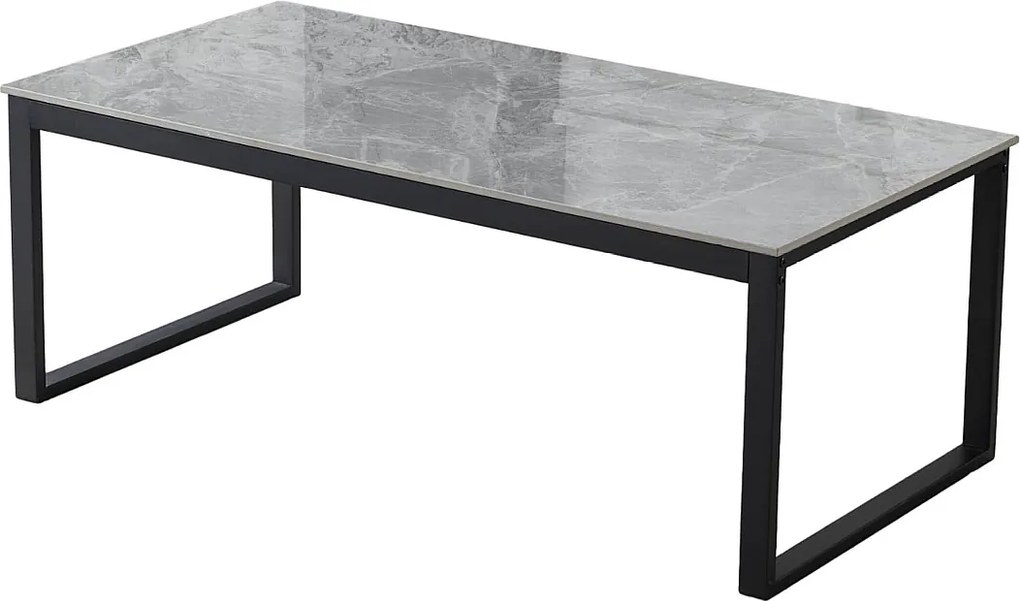 Stolik kawowy - ceramiczny - HG szary - SHANER