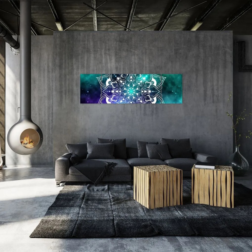Obraz abstrakcji (170x50 cm)