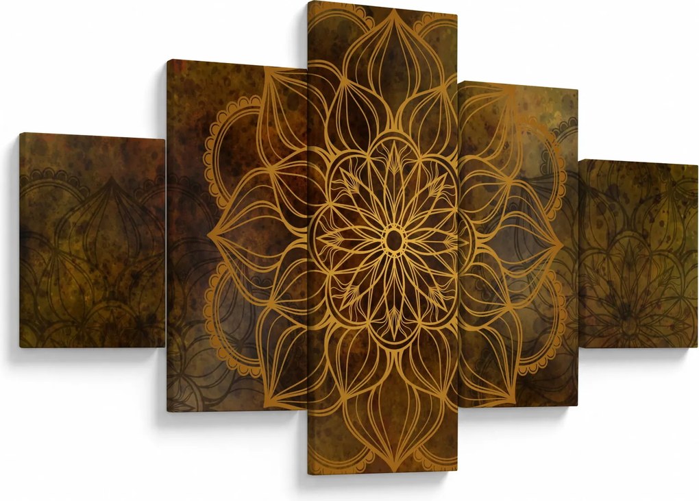 Obraz - Mandala radości (125x70 cm)