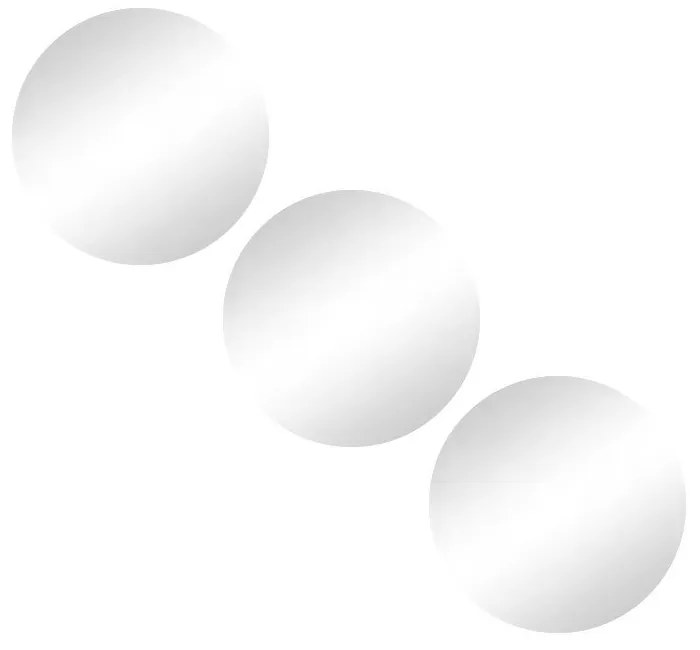 Lustra 3 szt. ścienne ø 15 cm – MSV