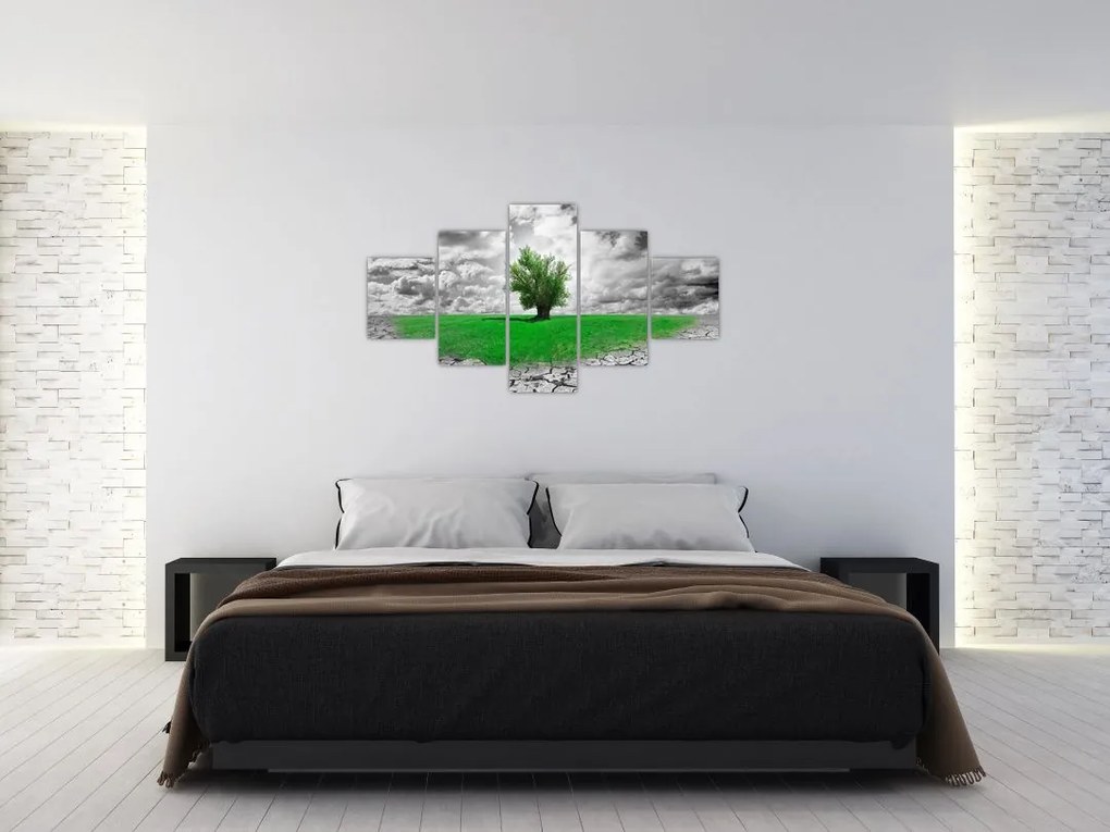 Obraz - Kawałek natury w mieście (125x70 cm)