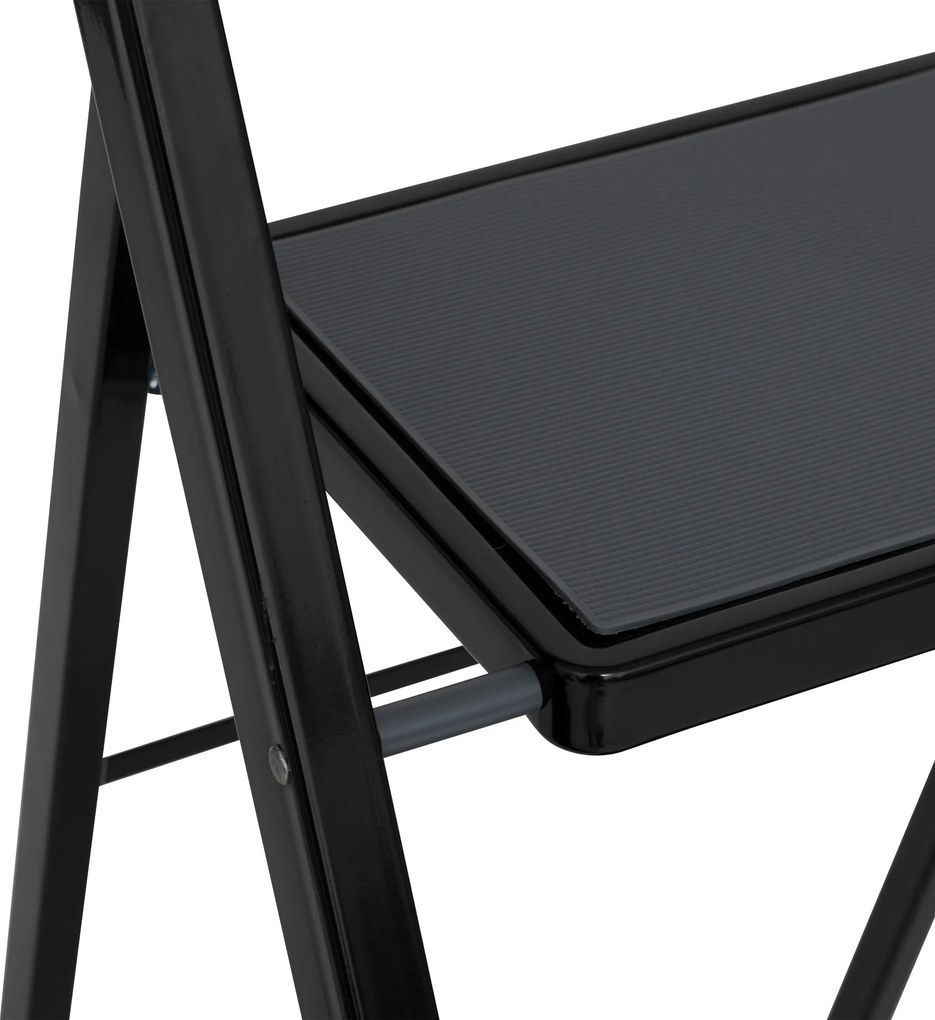 Drabina metalowa 3 stopniowa, 73,5 x 105,3 cm