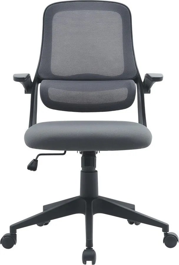 Szare tapicerowane krzesło biurowe Gilmore – Yes Everyday