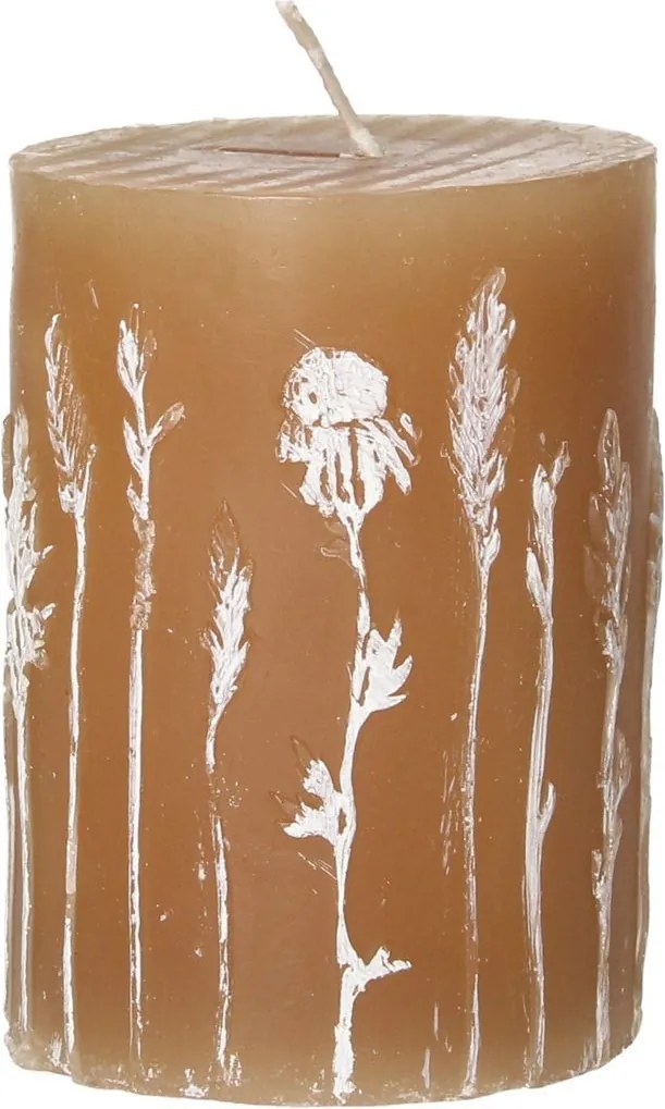 Świeca Giulia 9cm light brown
