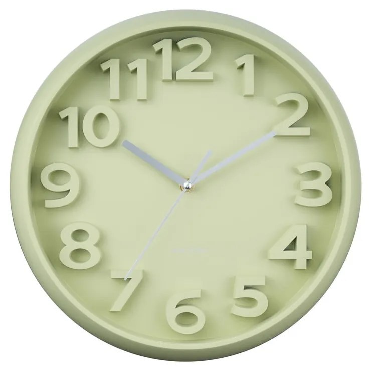 Zegar ścienny ø 33,5 cm Elevated Classic Numbers – Karlsson