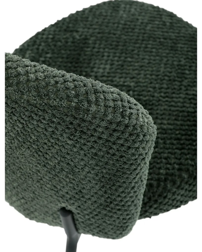 Zestaw krzeseł do jadalni Bouclé CT-W1077 GRN2, 4szt.