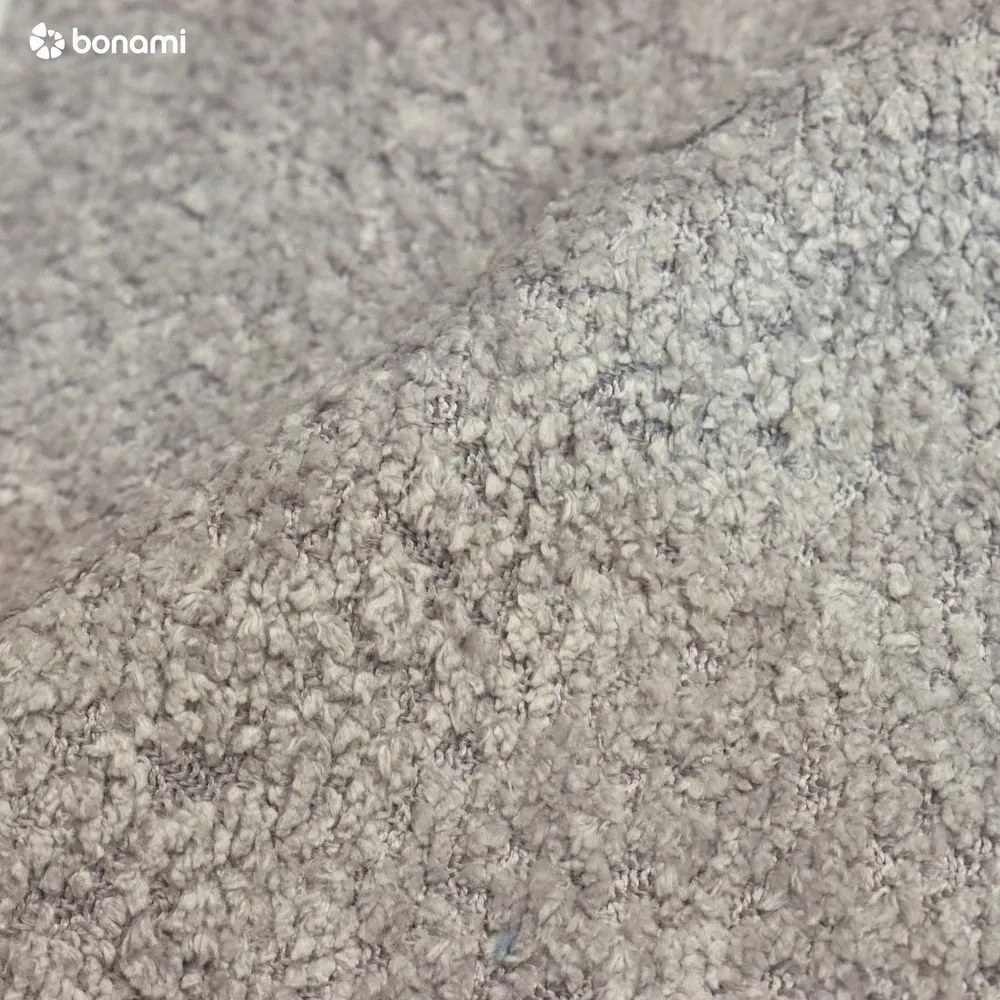 Szara rozkładana sofa z materiału bouclé 215 cm Patti – Bonami Selection