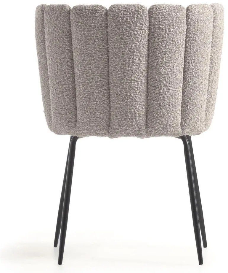 Szare krzesła zestaw 2 szt. Aniela – Kave Home