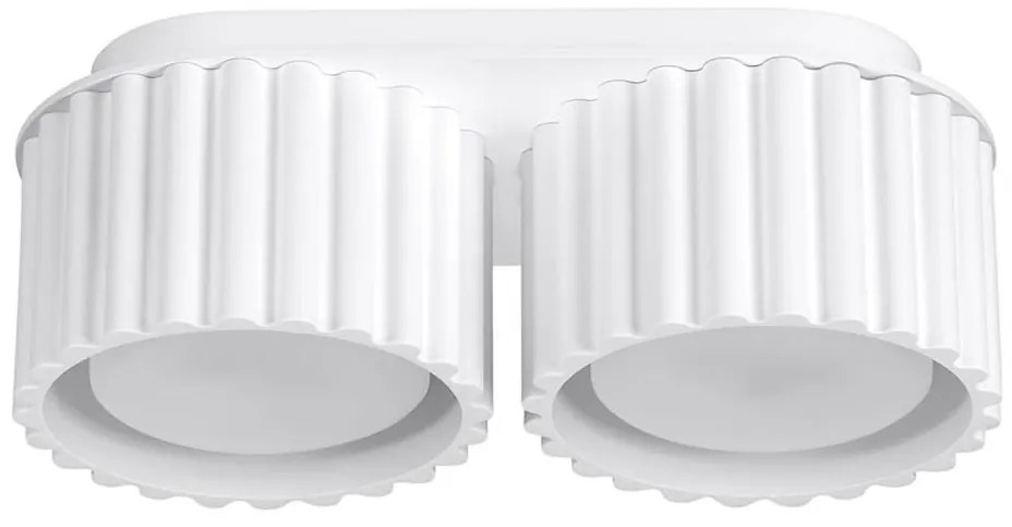 Sollux  SL.1783 - Oprawa punktowa AURA 2xGX53/10W/230V biała