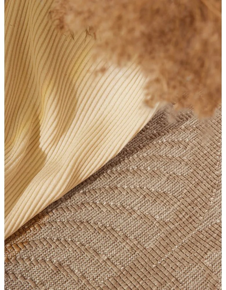 Dywan odpowiedni na zewnątrz w beżowo-śmietankowym kolorze 200x290 cm Duet Liora – NORTHRUGS