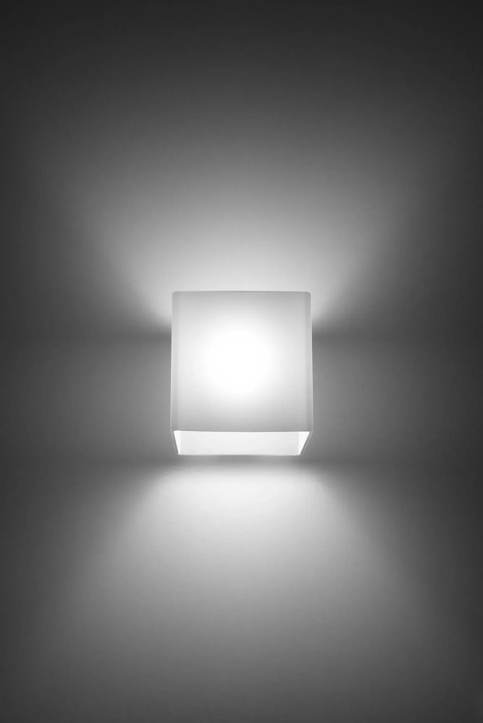Szklany minimalistyczny kinkiet E732 G3-P88