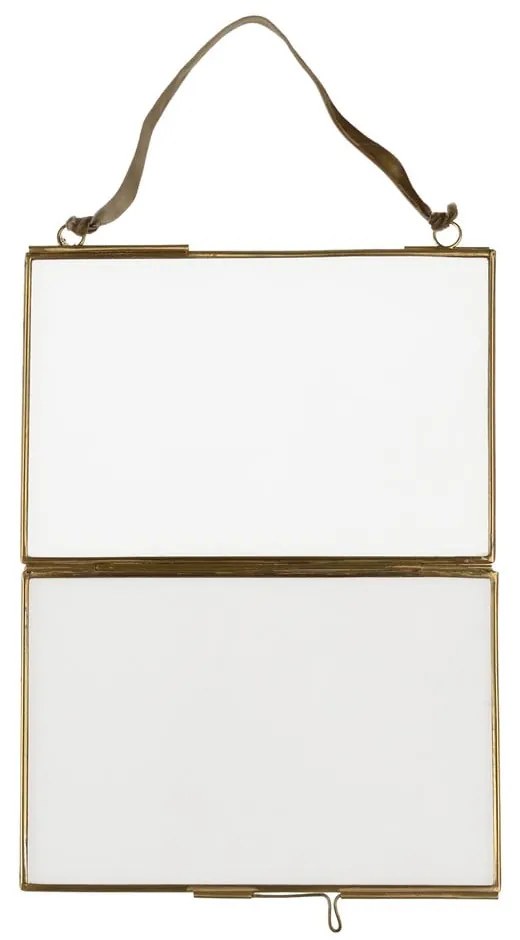 Metalowa ramka ścienna w kolorze złota 15x10 cm – Rex London