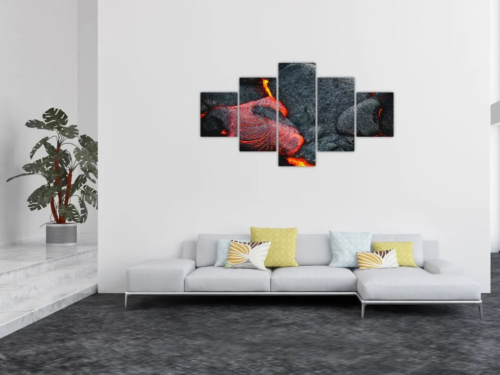 Obraz - Lawa (125x70 cm)